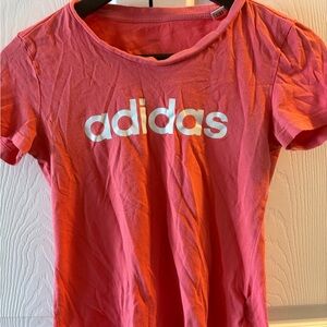 Adidas Coral Tee with Subtle Logo